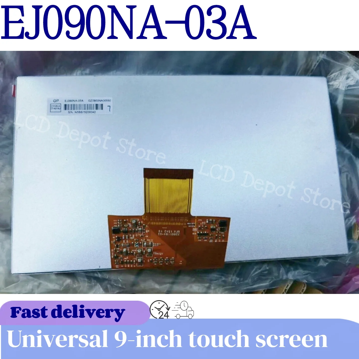 Оригинальный 9-дюймовый автомобильный ЖК-дисплей EJ090NA-03A
Оригинальный 9-дюймовый автомобильный ЖК-дисплей EJ090NA-03A