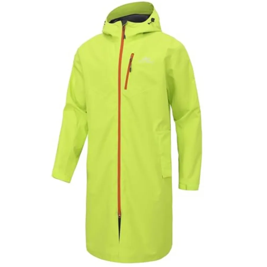 NORDIC OUTLAND Rain Jacket Men, Waterproof Breathable Long Raincoat with Hood Mesh Lining, Windbreaker for outdoor activities
NORDIC OUTLAND Rain Jacket Men, Waterproof Breathable Long Raincoat with Hood Mesh Lining, Windbreaker for outdoor activities