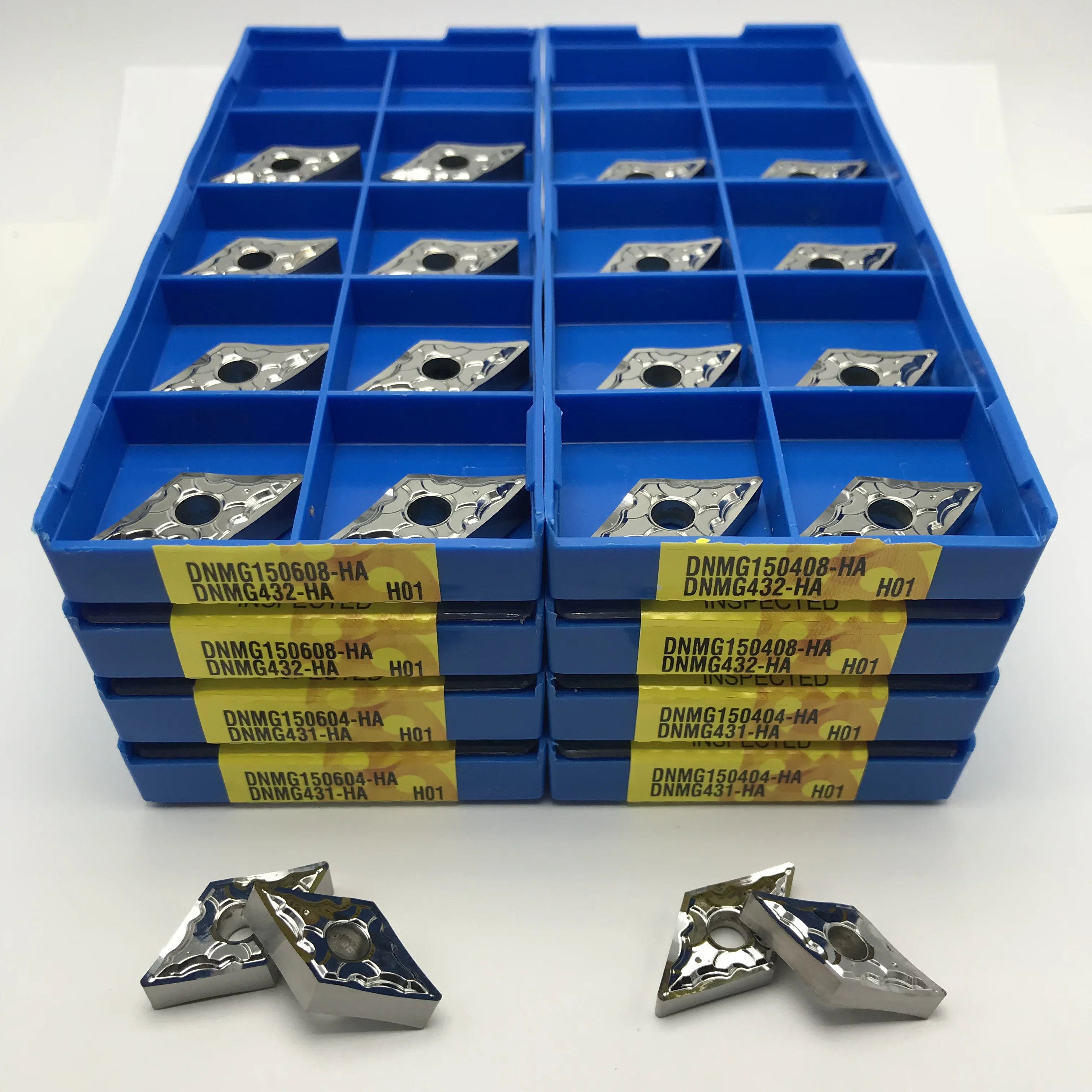 DNMG150604 DNMG150608 HA H01 Aluminum External turning tool Copper and aluminum processing High quality CNC lathe tools
DNMG150604 DNMG150608 HA H01 Aluminum External turning tool Copper and aluminum processing High quality CNC lathe tools