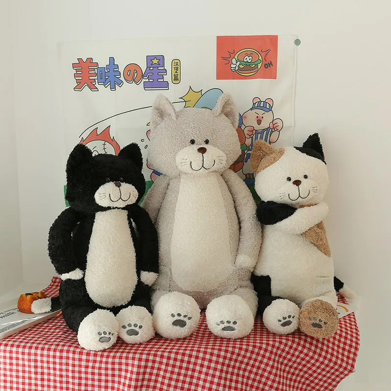 Мягкая плюшевая игрушка-кошка, подушка для объятий, спутник для сна, подарок на день рождения для детей и девочек, оптовая продажа, кавайная игрушка-кошка
Мягкая плюшевая игрушка-кошка, подушка для объятий, спутник для сна, подарок на день рождения для детей и девочек, оптовая продажа, кавайная игрушка-кошка