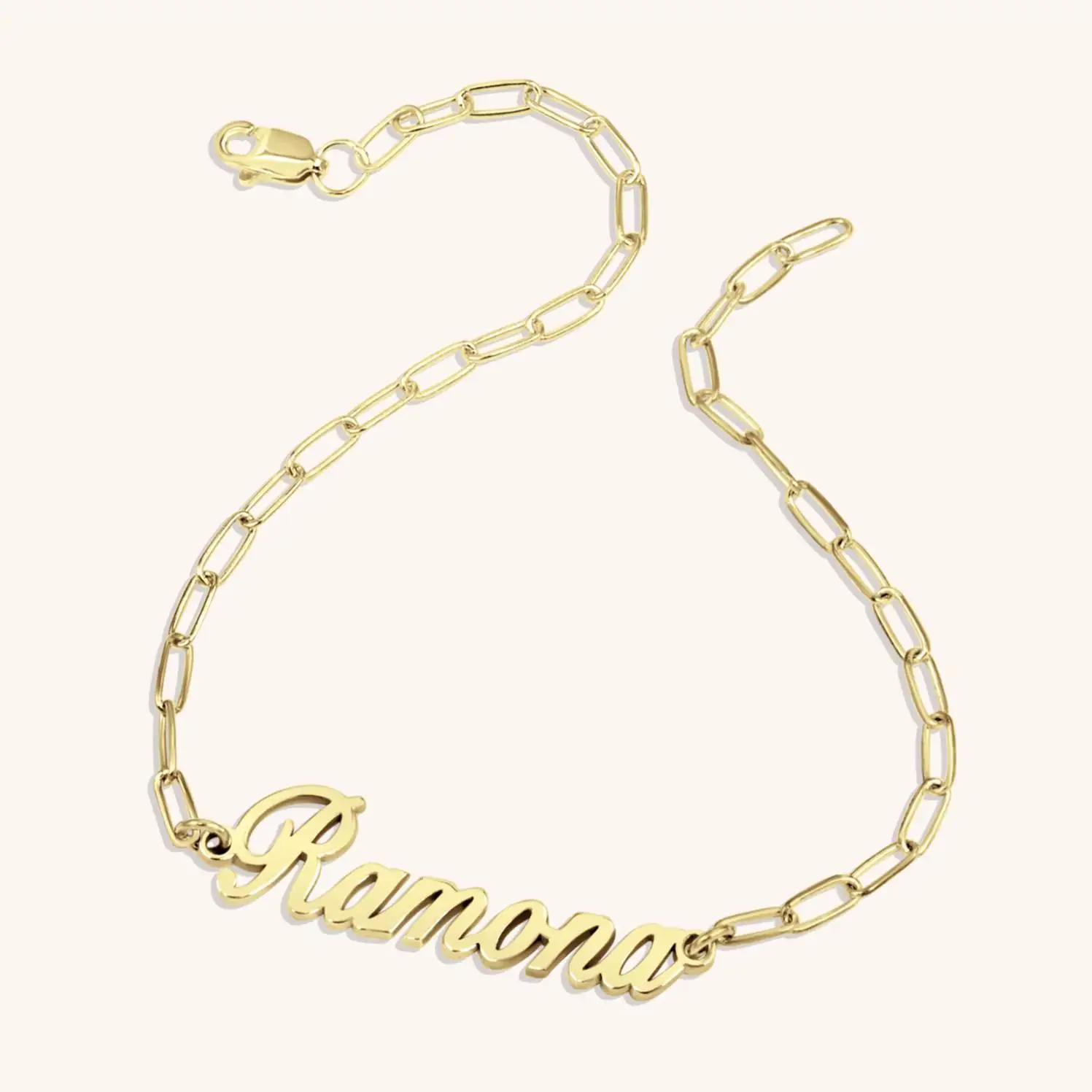 Paperclip Chain Stainless Steel Name Bracelet Gold Customized Name Bracelet Personalized Custom Jewelry Birthday Gift
Paperclip Chain Stainless Steel Name Bracelet Gold Customized Name Bracelet Personalized Custom Jewelry Birthday Gift
