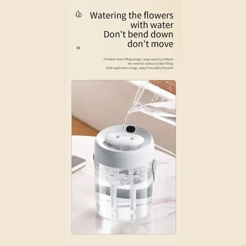 USB Desk Plant Humidifier with Technology 2000ML Capacity Quiet Operation ABS Texture Suitable for Indoor Plant Care N58D
USB Desk Plant Humidifier with Technology 2000ML Capacity Quiet Operation ABS Texture Suitable for Indoor Plant Care N58D