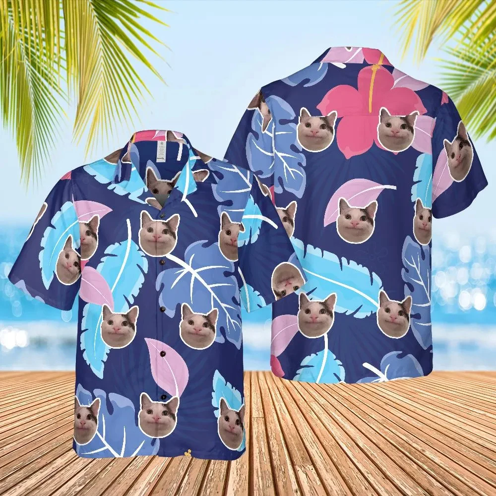Hot Cat Face Graphic Shirts For Unisex Clothes Funny Design Lapel Blouse Support Custom Beach Shirt 2025 Vacation Hawaiian Tops
Hot Cat Face Graphic Shirts For Unisex Clothes Funny Design Lapel Blouse Support Custom Beach Shirt 2025 Vacation Hawaiian Tops