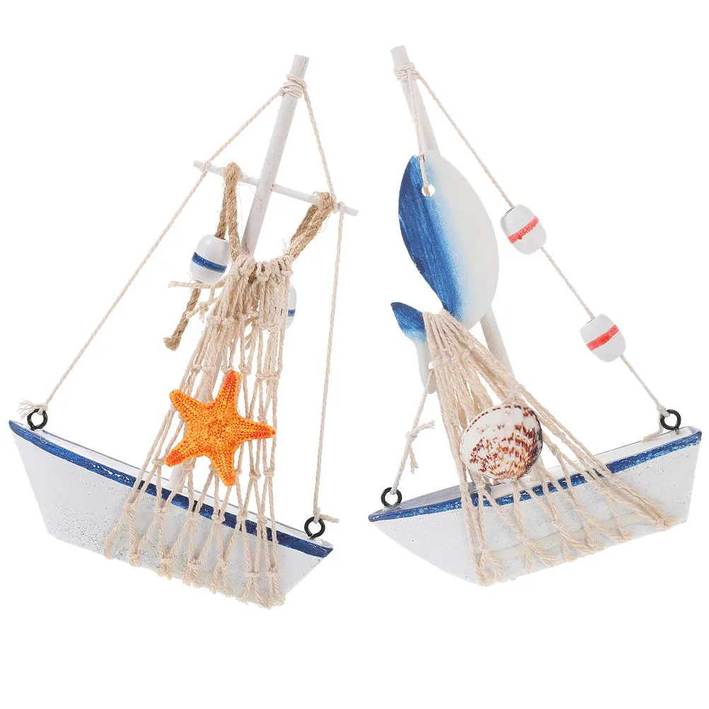 2Pcs Sailboat Desktop Decor Wooden Sailing Ship Ornament Mediterranean Style Nautical Office Tabletop Decoration Small Wooden
2Pcs Sailboat Desktop Decor Wooden Sailing Ship Ornament Mediterranean Style Nautical Office Tabletop Decoration Small Wooden
