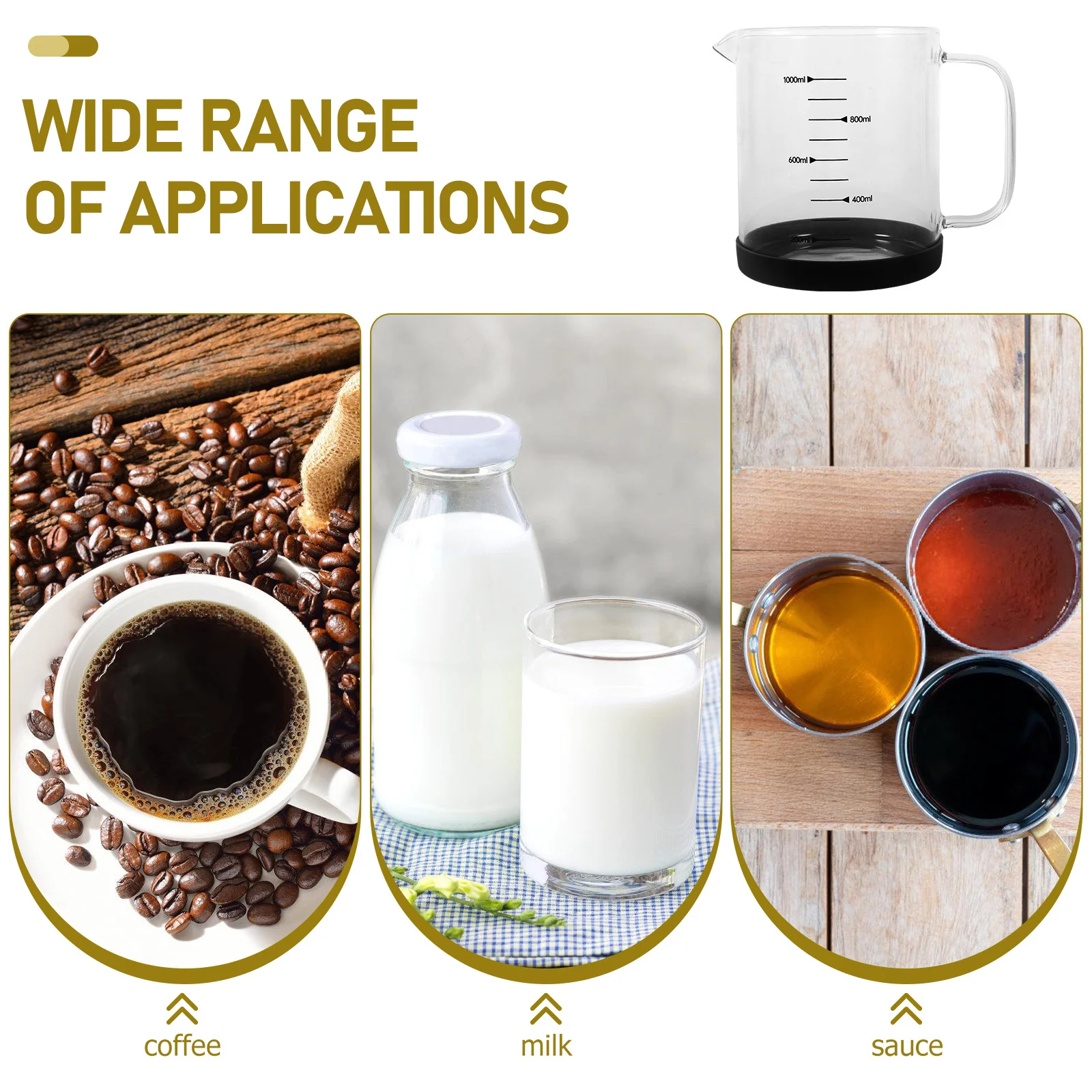 Glass Measuring Cup Milk Measuring Glass Coffee Mug 1000ml Handle Portable Kitchen Pitcher Scale Coffee Cup Milk Pitcher
Glass Measuring Cup Milk Measuring Glass Coffee Mug 1000ml Handle Portable Kitchen Pitcher Scale Coffee Cup Milk Pitcher