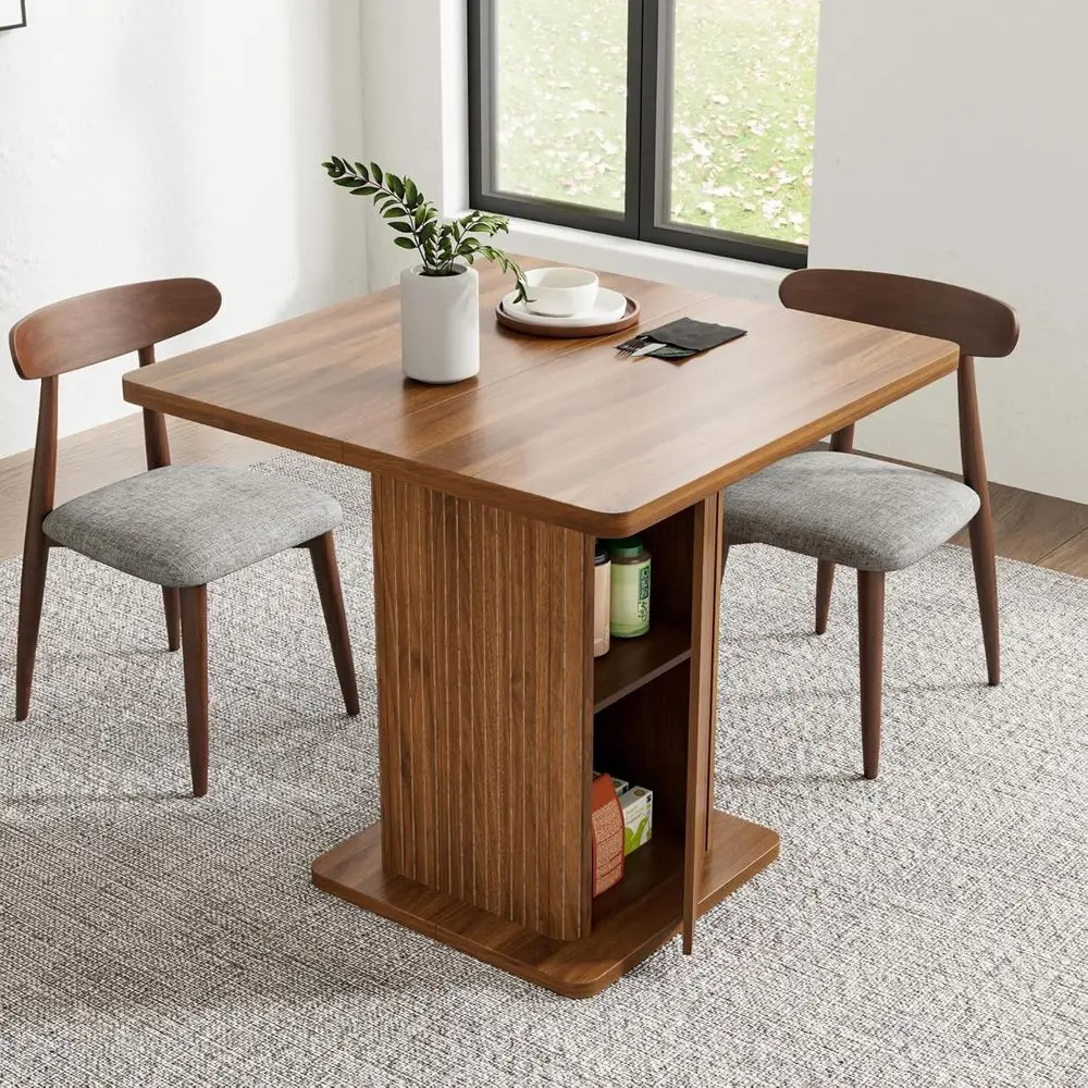 Small Square Dining Table or 2-4, 31.5 Inch armhouse Kitchen Table with 2-Tier Storage Shel, ern Wood Dinner urniture with luted
Small Square Dining Table or 2-4, 31.5 Inch armhouse Kitchen Table with 2-Tier Storage Shel, ern Wood Dinner urniture with luted