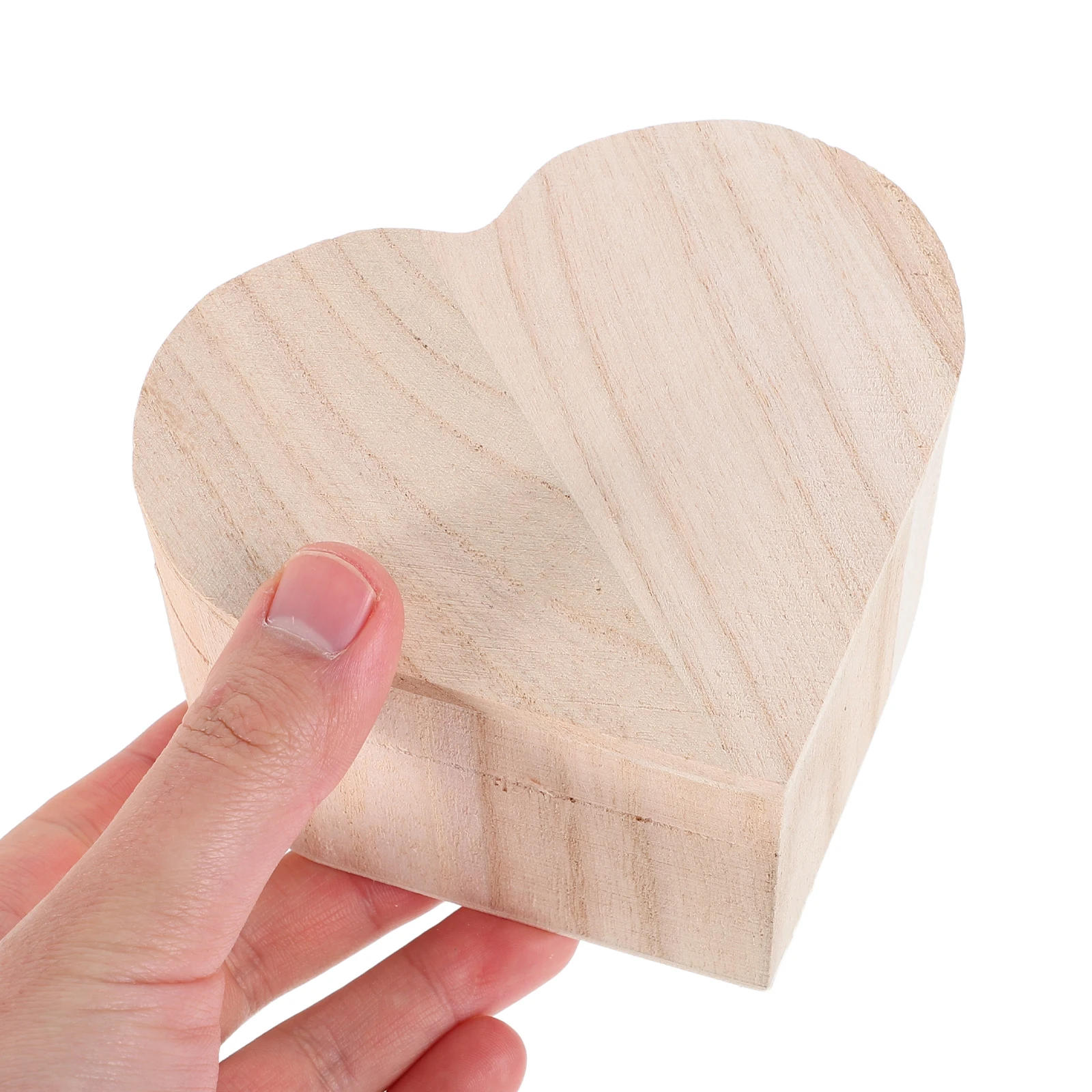 Elegant Heart Shaped Wooden Jewelry Box Diy Unfinished Storage Trinket Keepsake Home Decor Gift For Women Small Wood Box
Elegant Heart Shaped Wooden Jewelry Box Diy Unfinished Storage Trinket Keepsake Home Decor Gift For Women Small Wood Box