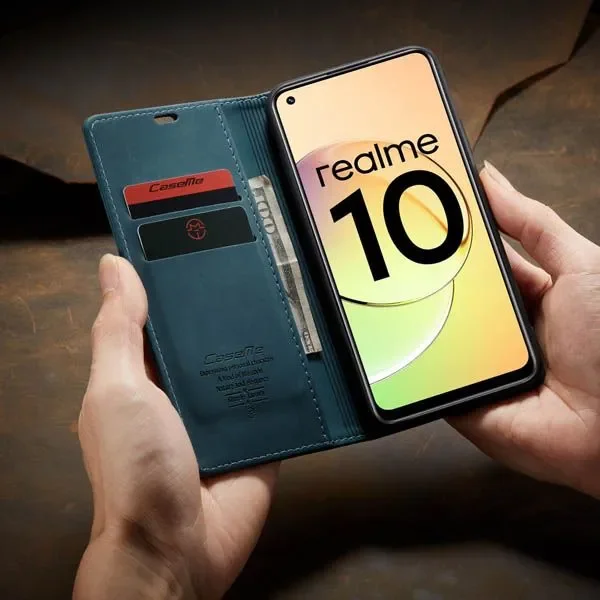 Leather Flip Case For Realme 10 4G Magnetic Closure Stand Shockproof Card Bag Protection Cover Coque
Leather Flip Case For Realme 10 4G Magnetic Closure Stand Shockproof Card Bag Protection Cover Coque