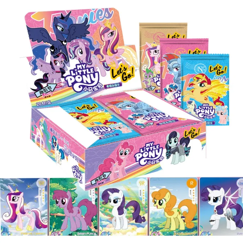 Genuine My Little Pony Cards Anime Kawaii Twilight Sparkle Rainbow Transparent Flash Collection Cards Hobbies Children's Gifts
Genuine My Little Pony Cards Anime Kawaii Twilight Sparkle Rainbow Transparent Flash Collection Cards Hobbies Children's Gifts