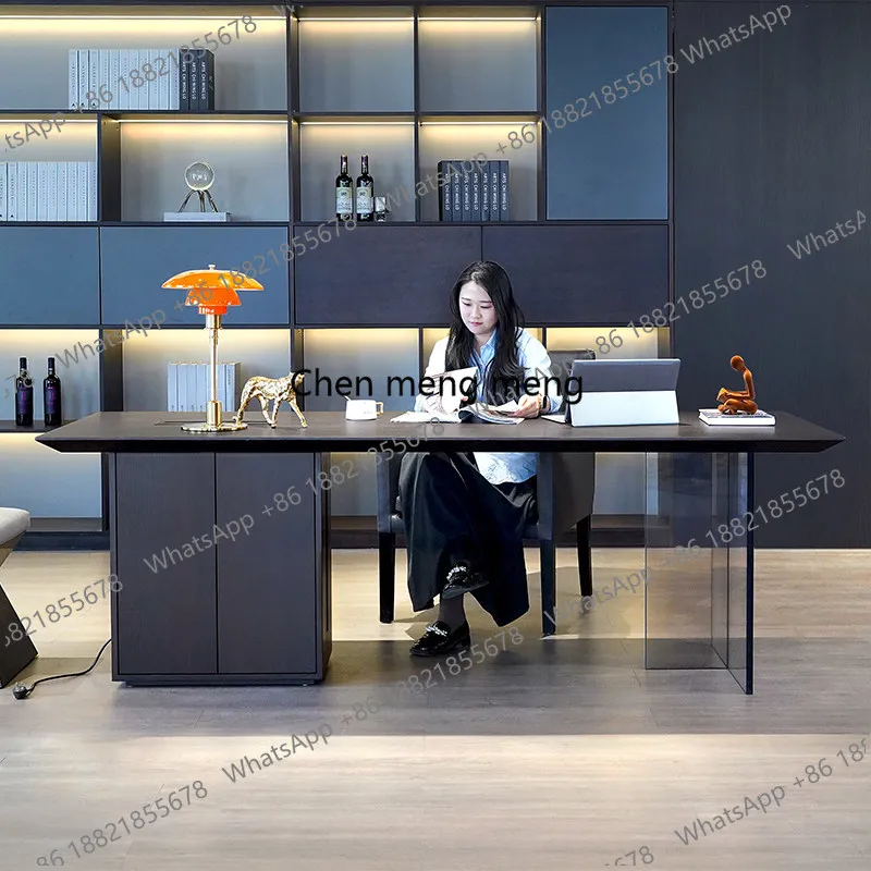 Minimalist Computer Office Desk Space Saving Long Design Office Desk Standing Nordic Modern Meuble
Minimalist Computer Office Desk Space Saving Long Design Office Desk Standing Nordic Modern Meuble