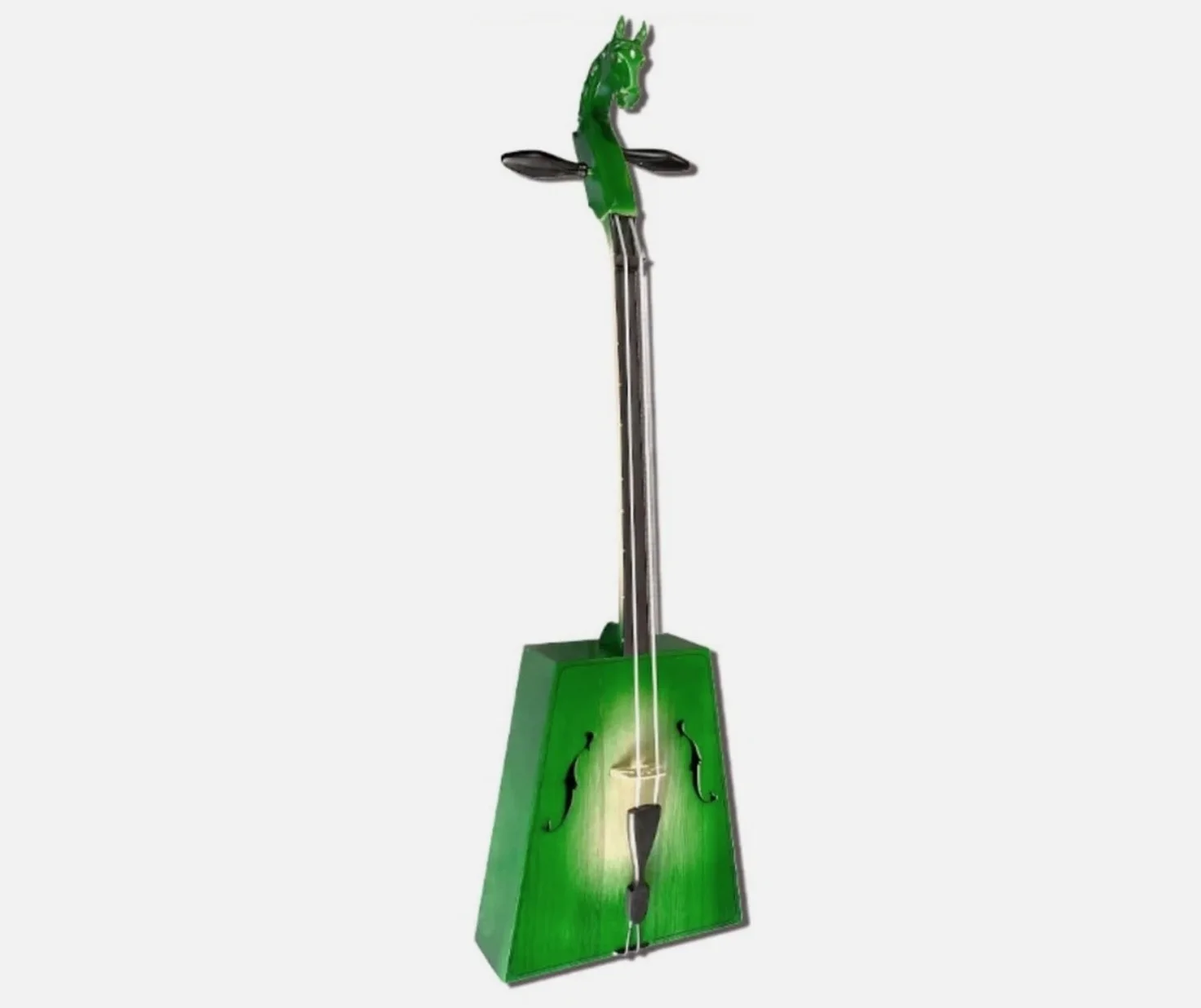 Morin khuur matouqin green Inner Mongolia string instruments
Morin khuur matouqin green Inner Mongolia string instruments