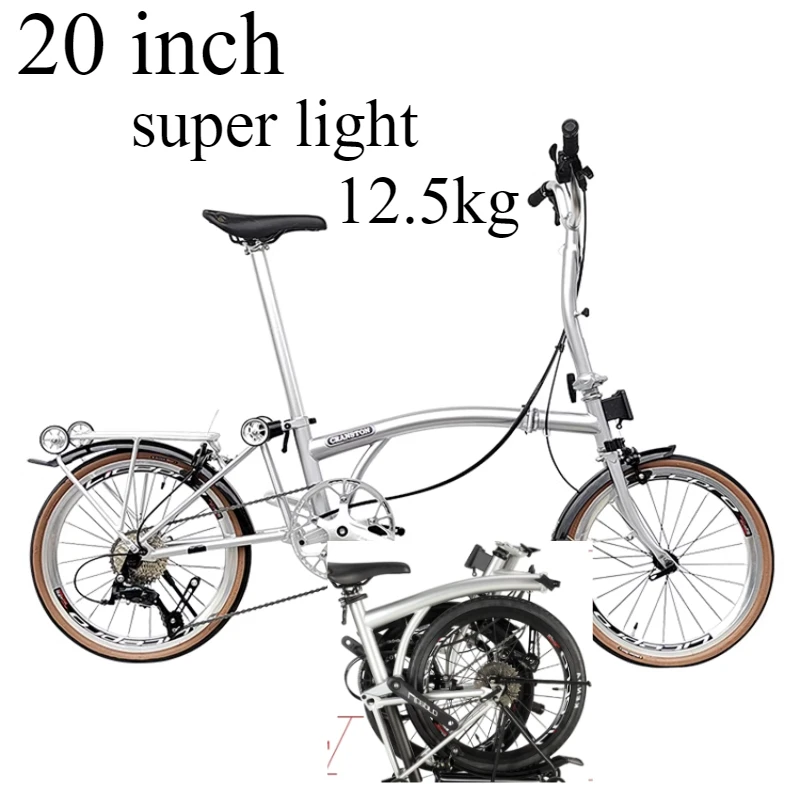 Cranston 20 inch small cloth 9 speed triple folding bicycle portable retro super light female variable speed bicycle adult
Cranston 20 inch small cloth 9 speed triple folding bicycle portable retro super light female variable speed bicycle adult