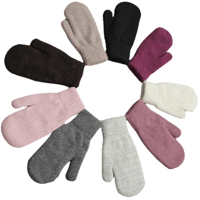 Rabbit Fur Plus Velvet Gloves Men Women's Winter Cycling Gloves Cute Warm Knitted Bag Finger Thickened Magic Solid Color Mittens
Rabbit Fur Plus Velvet Gloves Men Women's Winter Cycling Gloves Cute Warm Knitted Bag Finger Thickened Magic Solid Color Mittens
