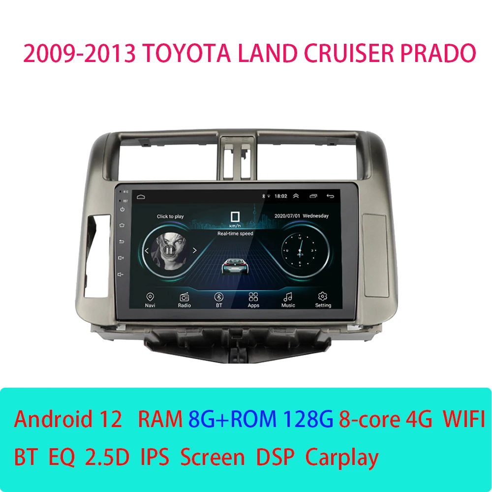 For Toyota Land Cruiser Prado 150 2009 - 2013 Car Radio Video Multimedia Player GPS Navigation
For Toyota Land Cruiser Prado 150 2009 - 2013 Car Radio Video Multimedia Player GPS Navigation