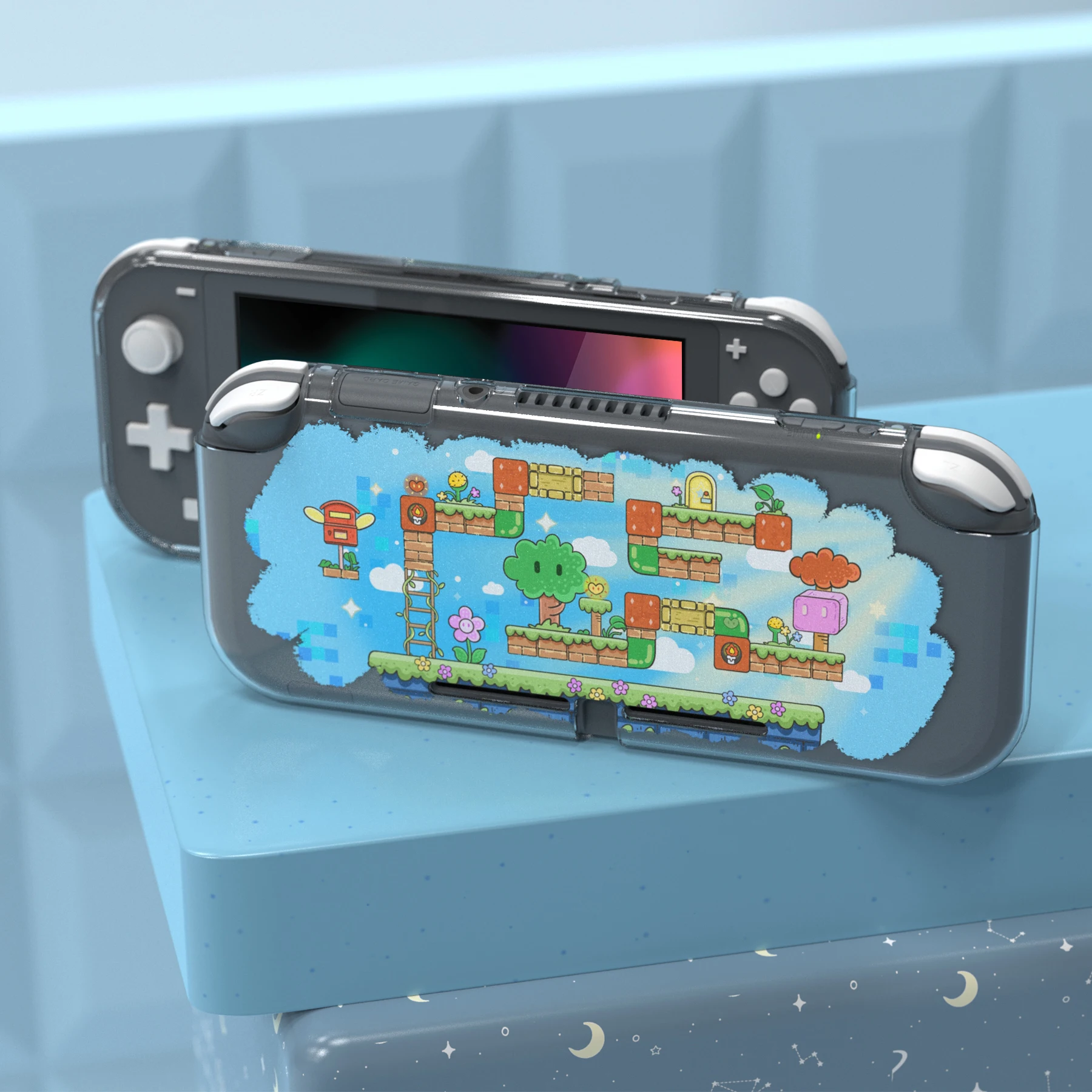 PlayVital Cute Soft TPU Case Cover for Nintendo Switch Lite, Custom Protective Shell - Blocks Adventure & Puzzle Adventure
PlayVital Cute Soft TPU Case Cover for Nintendo Switch Lite, Custom Protective Shell - Blocks Adventure & Puzzle Adventure