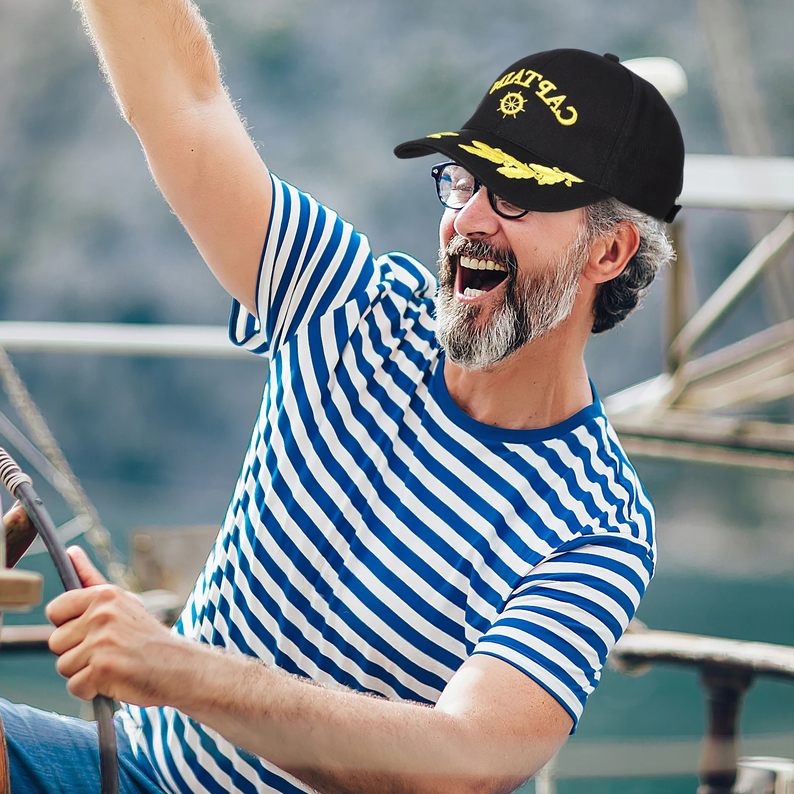 Baseball Cap for Men Women Black Adjustable Cotton Captain Hat Sailing Boating Outdoor Vacations Shopping Gifts
Baseball Cap for Men Women Black Adjustable Cotton Captain Hat Sailing Boating Outdoor Vacations Shopping Gifts