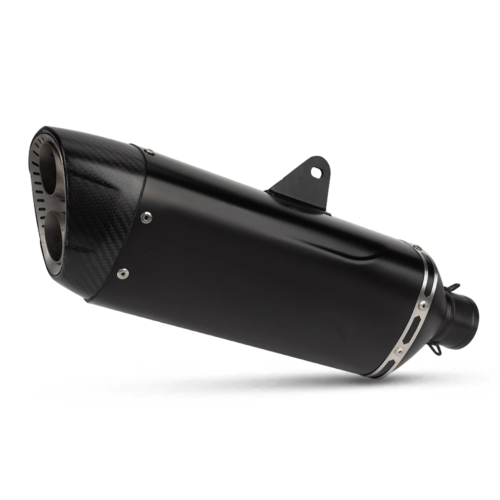 51mm dual hole exhaust muffler Adventure Motorcycle Escape Kit For Scooter ADV750 TMAX560 RSV4 Tiger 850
51mm dual hole exhaust muffler Adventure Motorcycle Escape Kit For Scooter ADV750 TMAX560 RSV4 Tiger 850