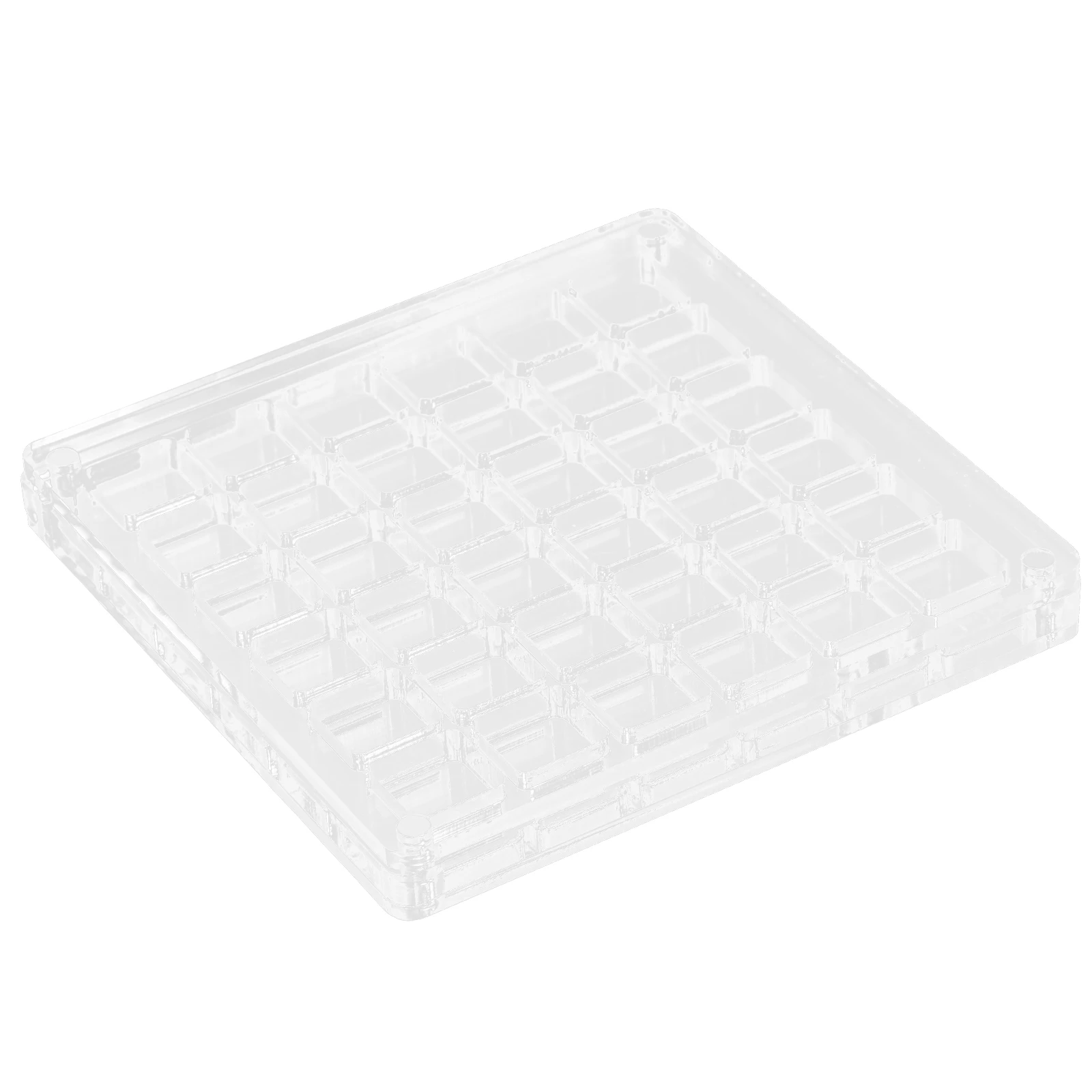 Magnetic Accessories Box 36 Compartments Clear Acrylic Nail Charms Storage Organizer Rhinestone Jewelry Display
Magnetic Accessories Box 36 Compartments Clear Acrylic Nail Charms Storage Organizer Rhinestone Jewelry Display