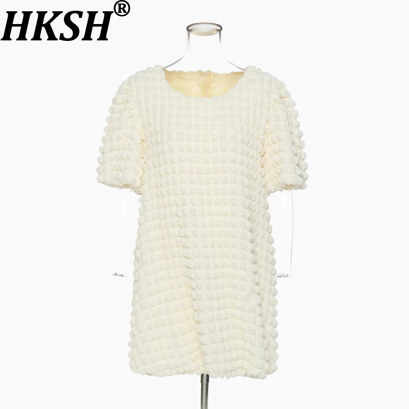 Женское платье HKSH: Новинка лета, элегантное, повседневное, в стиле High Street, с текстурой, круглым вырезом, короткими рукавами, однотонное, HK19450
Женское платье HKSH: Новинка лета, элегантное, повседневное, в стиле High Street, с текстурой, круглым вырезом, короткими рукавами, однотонное, HK19450
