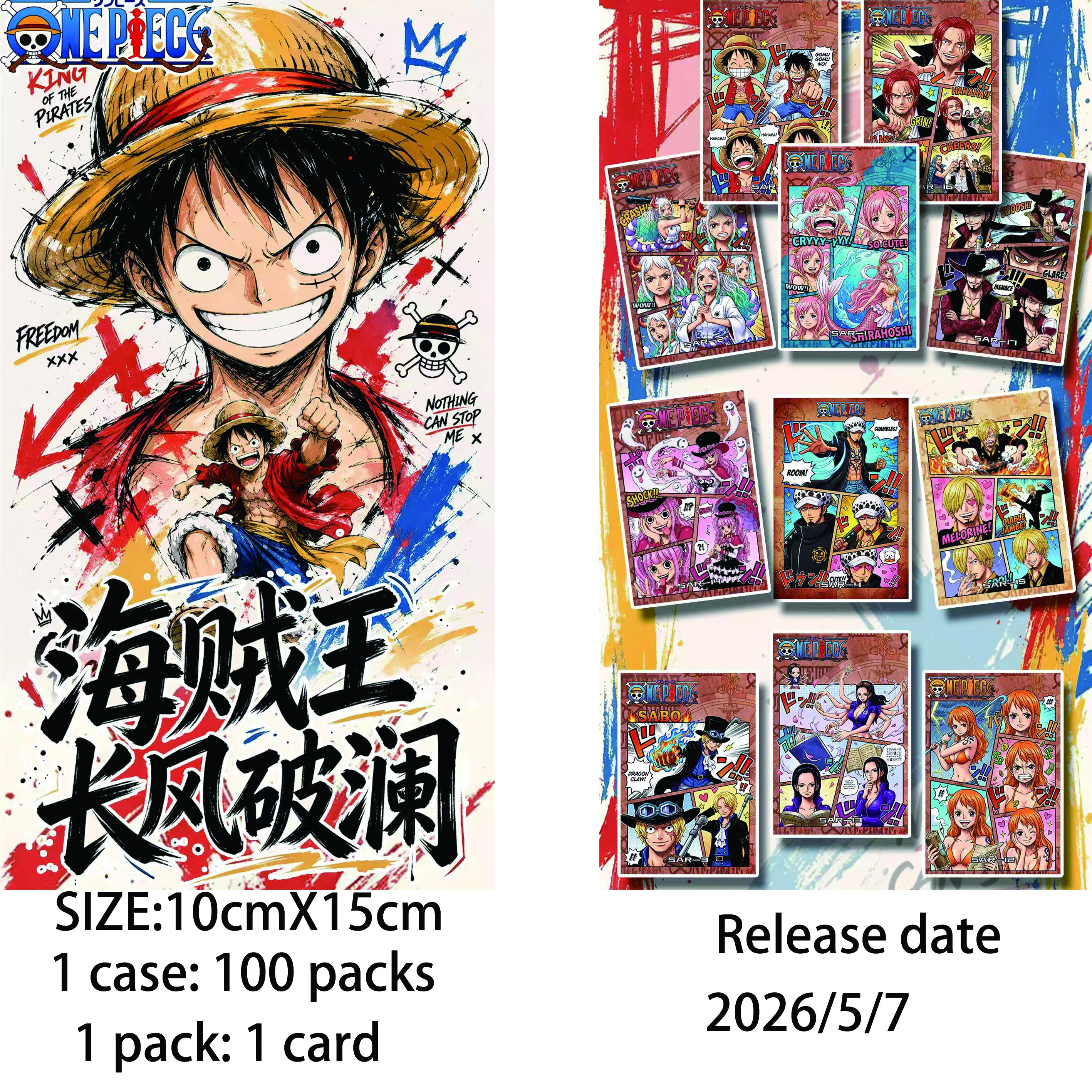 Wholesale 2026 latest One Piece - Long Wind Breaks the Waves | Collector's Card
Wholesale 2026 latest One Piece - Long Wind Breaks the Waves | Collector's Card