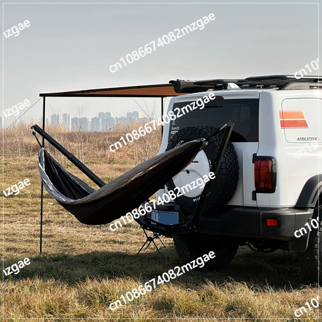 Portable outdoor trailer square-mouth hammock frame, camping self-driving trailer hook, SUV rear lazy swing
Portable outdoor trailer square-mouth hammock frame, camping self-driving trailer hook, SUV rear lazy swing