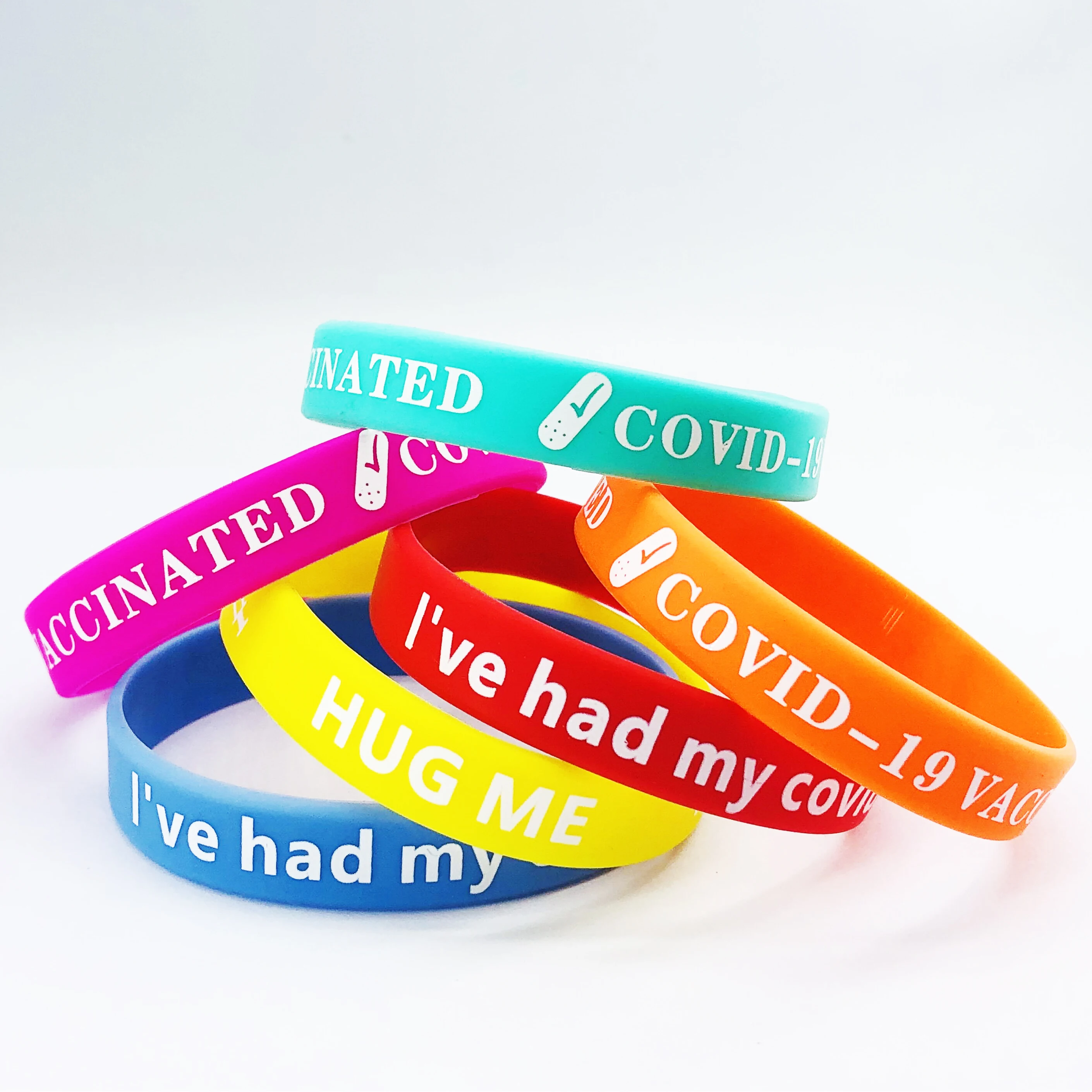 SGS Approved Printed Custom Bracelet Silicone Wristband Printing Rubber Bangles Personnalisable Holiday Decoration 100piece
SGS Approved Printed Custom Bracelet Silicone Wristband Printing Rubber Bangles Personnalisable Holiday Decoration 100piece