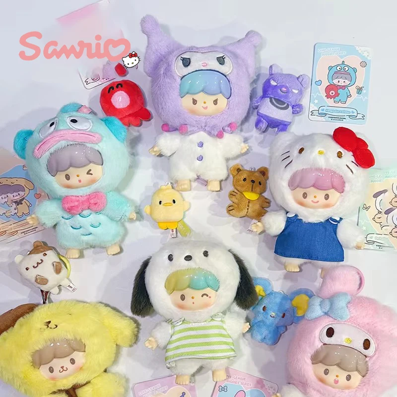 Sanrio × Zhuo Da Wang Friends Collaboration Series Plush Vinyl Blind Box Mystery Cute Collect Figure Mini Kawaii Desk Decor Gift
Sanrio × Zhuo Da Wang Friends Collaboration Series Plush Vinyl Blind Box Mystery Cute Collect Figure Mini Kawaii Desk Decor Gift