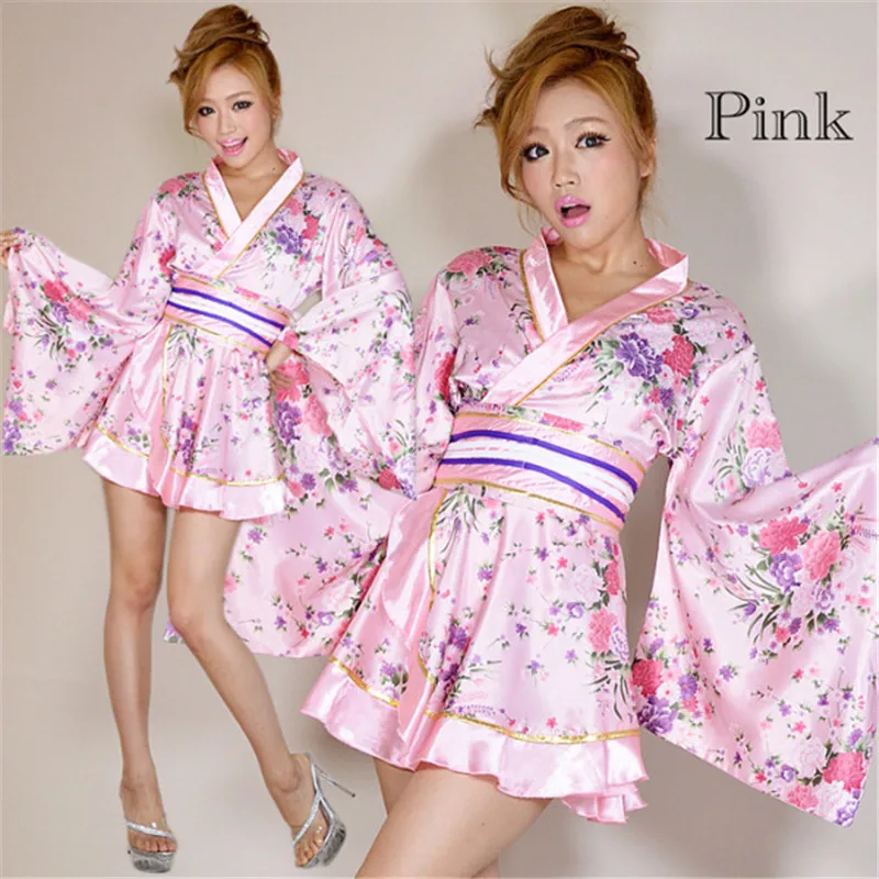 Japanese Women's Yukata kimono Long Sleeve Cardigan Anime Cosplay Costume Sakura Floral Print Sexy Satin Sleepwear Nightgown
Japanese Women's Yukata kimono Long Sleeve Cardigan Anime Cosplay Costume Sakura Floral Print Sexy Satin Sleepwear Nightgown