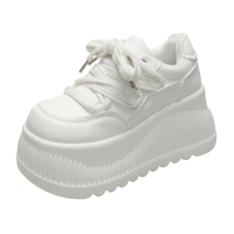 2026 New Synthetic Microfiber Leather Women 8.5CM Platform Wedge Ladies Chunky Sneakers High Brand Fashion Vulcanize Pumps Shoes
2026 New Synthetic Microfiber Leather Women 8.5CM Platform Wedge Ladies Chunky Sneakers High Brand Fashion Vulcanize Pumps Shoes