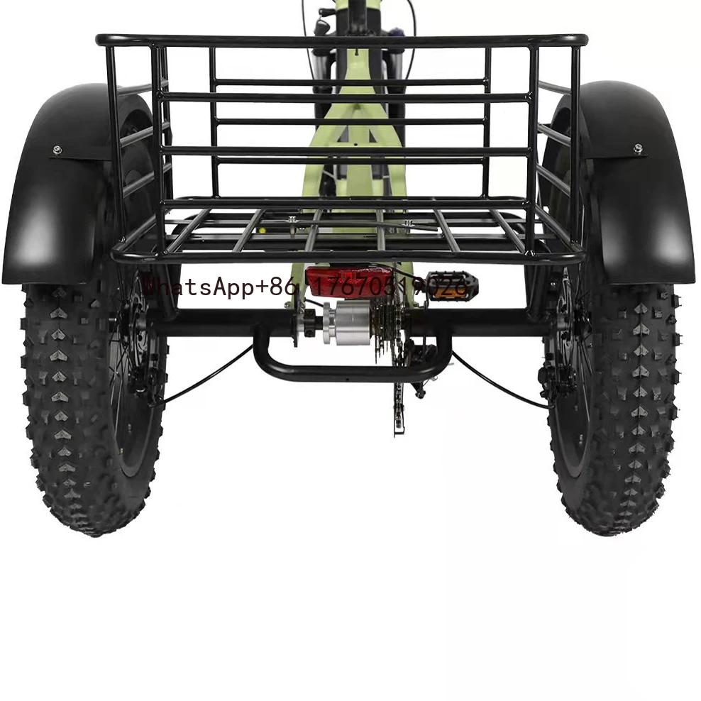 Electric Trike Tire 3 Wheel Electric Tricycle Three Wheels Adult Cargo Electric Bike
Electric Trike Tire 3 Wheel Electric Tricycle Three Wheels Adult Cargo Electric Bike