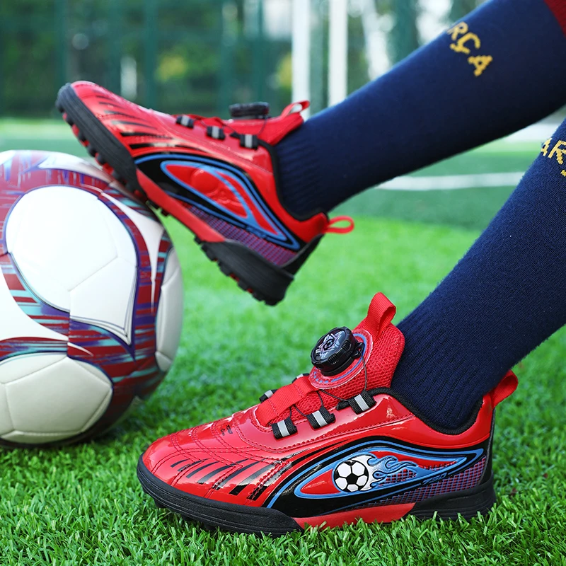 New Children's Sports Shoes Non-slip Breathable Indoor Lawn Training Shoe Outdoor Running Wear-resistant Children Football Shoes
New Children's Sports Shoes Non-slip Breathable Indoor Lawn Training Shoe Outdoor Running Wear-resistant Children Football Shoes
