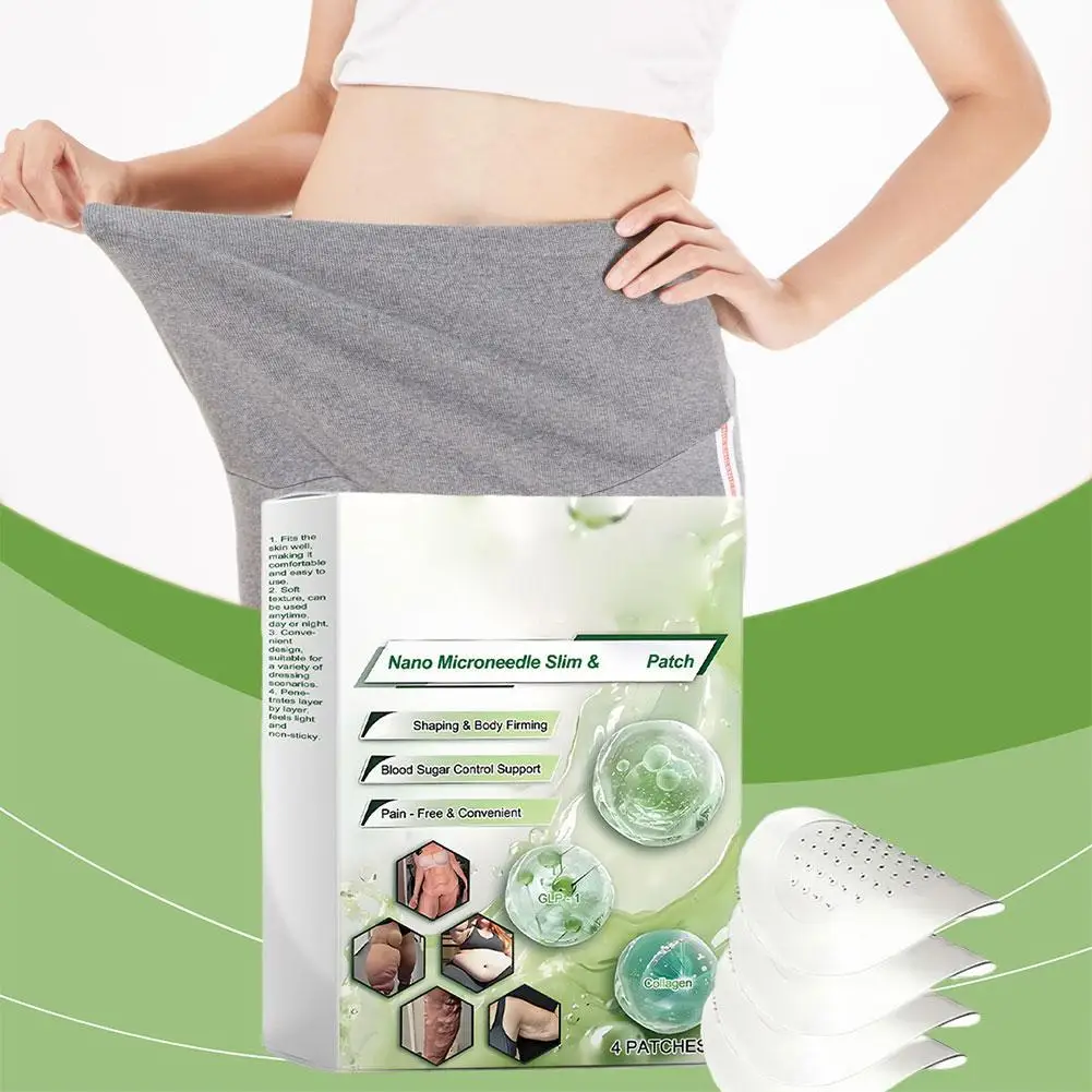 4pcs Body Patches Fast Burning Fat Drainage Patches Improve Stomach Belly Slimming Patch for Female Male
4pcs Body Patches Fast Burning Fat Drainage Patches Improve Stomach Belly Slimming Patch for Female Male
