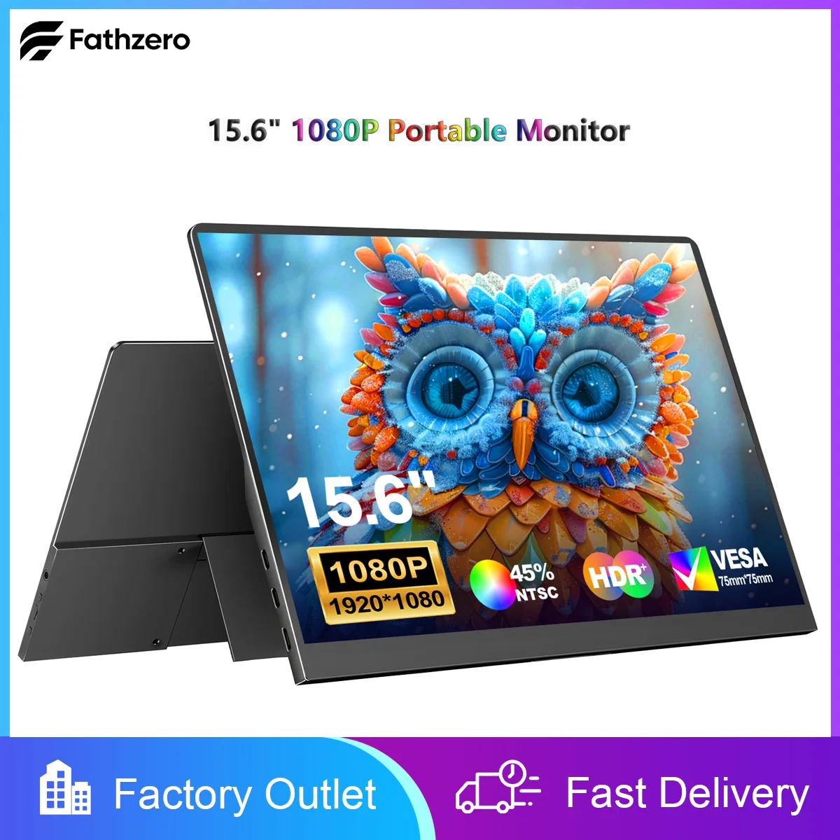 15.6 Inch 1200P IPS Portable Touchscreen Monitor Built-in Dual Speakers VESA Mount Ultra Slim External Display for Laptop Phone
15.6 Inch 1200P IPS Portable Touchscreen Monitor Built-in Dual Speakers VESA Mount Ultra Slim External Display for Laptop Phone
