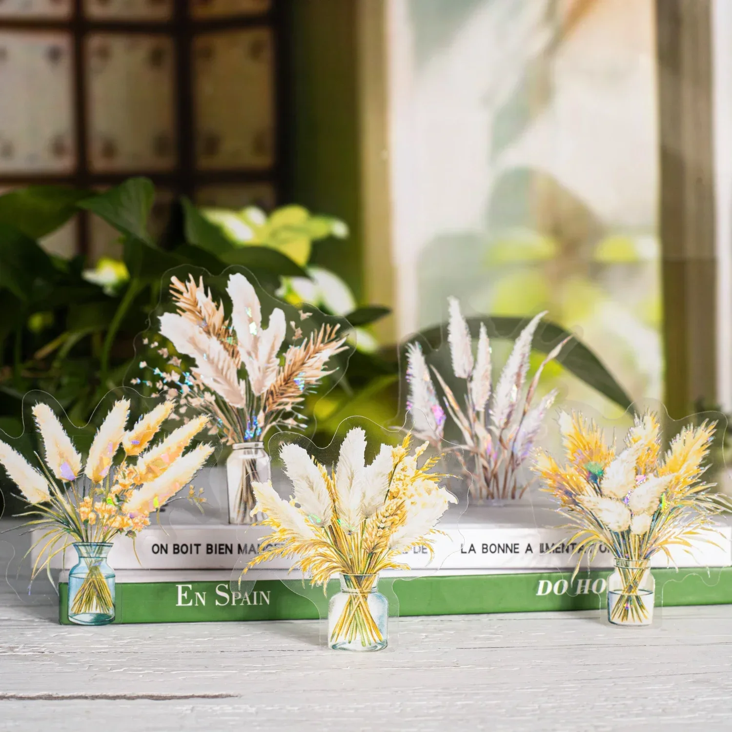 JIANWU Pampas Grass Series Vintage Plant Landscaping Material Collage PET Sticker Creative DIY Journal Scrapbook Stationery
JIANWU Pampas Grass Series Vintage Plant Landscaping Material Collage PET Sticker Creative DIY Journal Scrapbook Stationery