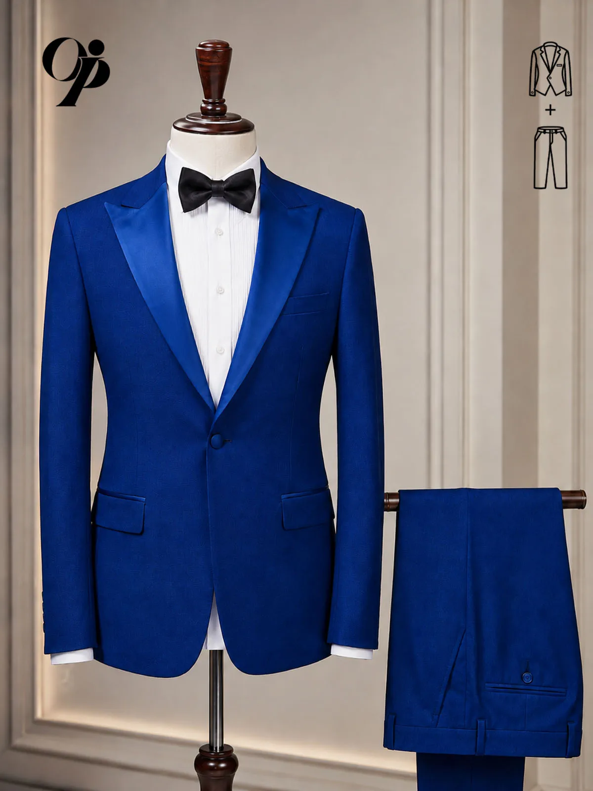 Men Suits 2 Pieces with Peaked Lapel Double Breasted Navy Blue Groom Wedding Suit for Man Office Blazer Jacket+Pants Customized
Men Suits 2 Pieces with Peaked Lapel Double Breasted Navy Blue Groom Wedding Suit for Man Office Blazer Jacket+Pants Customized