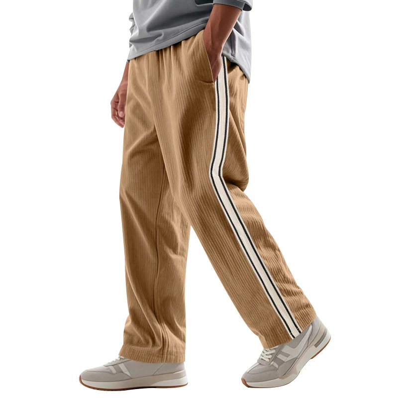 2025ins Men's pants Striped corduroy sports casual loose outdoor pants high-quality Men's wear Hot sale daily Light and thin
2025ins Men's pants Striped corduroy sports casual loose outdoor pants high-quality Men's wear Hot sale daily Light and thin