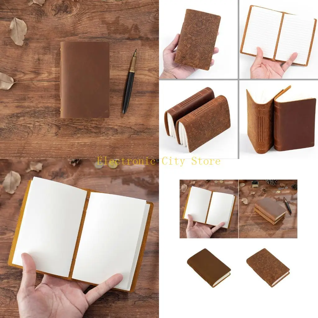 Portable Leather Notebook with 240 Pages Multipurpose Paper Sketchbook Retro Journal for Men Women Sketching Writing HU8D
Portable Leather Notebook with 240 Pages Multipurpose Paper Sketchbook Retro Journal for Men Women Sketching Writing HU8D
