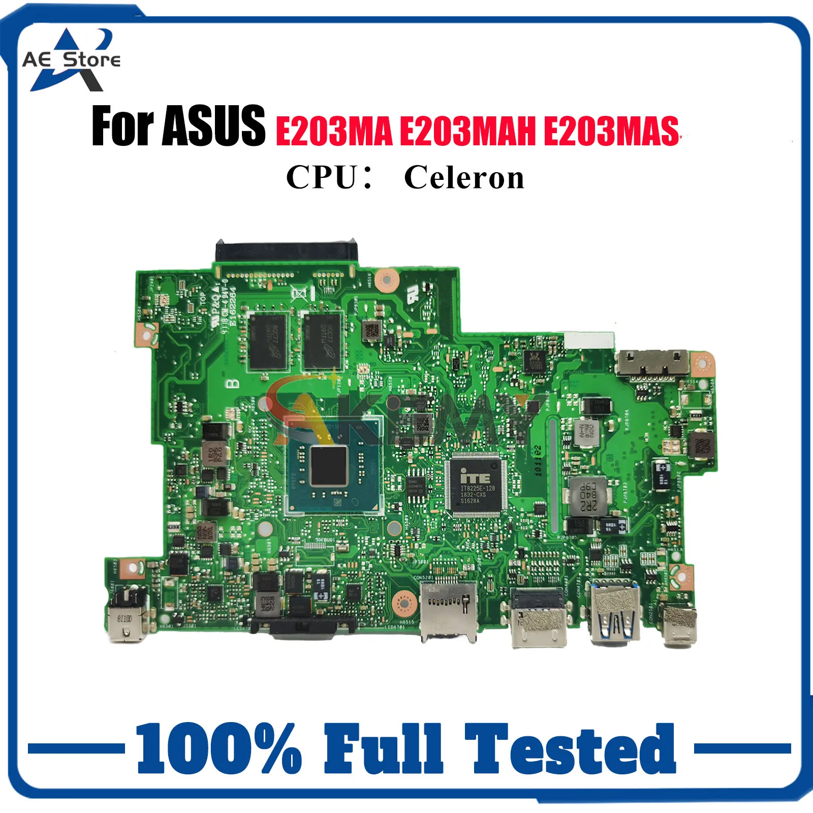 E203MA Материнская плата для ноутбука ASUS EeeBook L203MA E203MAS E203MA E203MAH E203M L203MAH Материнская плата с процессором Celeron 100% тестирование ОК
E203MA Материнская плата для ноутбука ASUS EeeBook L203MA E203MAS E203MA E203MAH E203M L203MAH Материнская плата с процессором Celeron 100% тестирование ОК