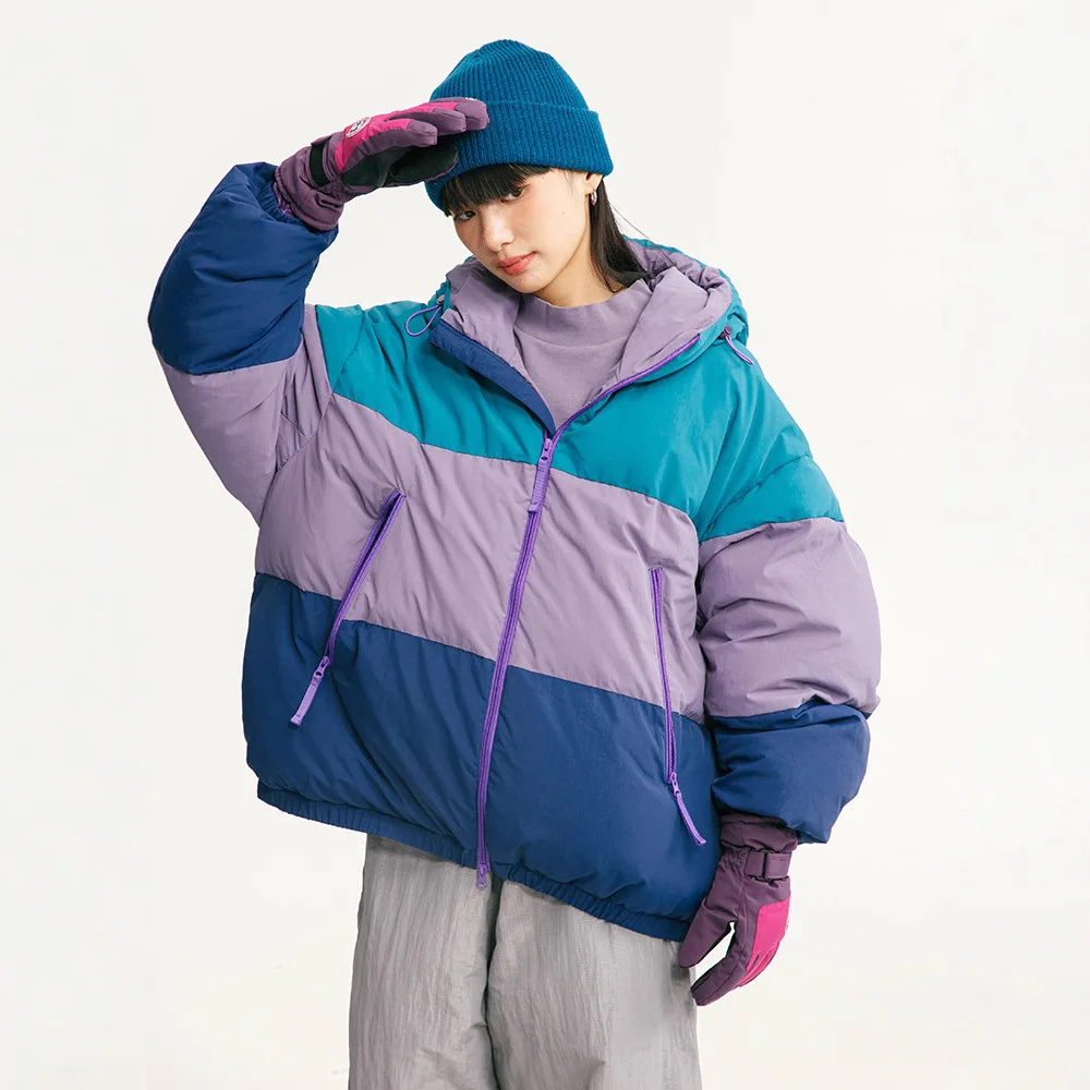 Renewable down Puffer Jaet Windproof Waterproof Stand Collar Warm Outerwear for Couples Cotton Clothes Autumn Winter Coat
Renewable down Puffer Jaet Windproof Waterproof Stand Collar Warm Outerwear for Couples Cotton Clothes Autumn Winter Coat