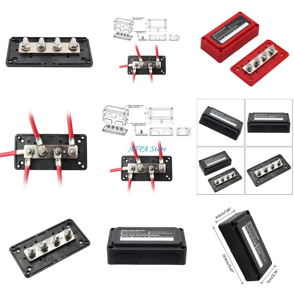U13C Say Goodbye to Messy Wiring with 4-Way Busbar Enjoy a Safe & Efficient Trip
U13C Say Goodbye to Messy Wiring with 4-Way Busbar Enjoy a Safe & Efficient Trip