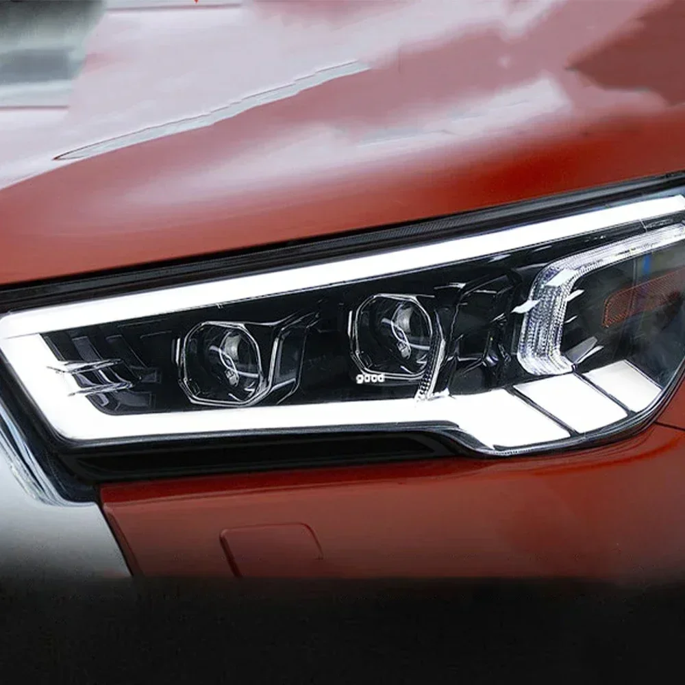 For Toyota Hilux Revo Vigo 2021-2024 LED Car Front lamps Assembly Upgrade Dual Projector Lens Auto Headlights Accessories
For Toyota Hilux Revo Vigo 2021-2024 LED Car Front lamps Assembly Upgrade Dual Projector Lens Auto Headlights Accessories