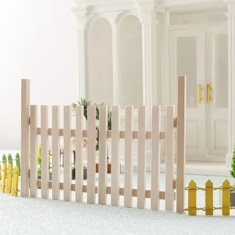 1Set Unpainted Rustic Fairy Garden Door 1/12 Scale Dollhouse Fence Mini Wooden Gate Wood Craft Scene Model Kids Pretend Play Toy
1Set Unpainted Rustic Fairy Garden Door 1/12 Scale Dollhouse Fence Mini Wooden Gate Wood Craft Scene Model Kids Pretend Play Toy