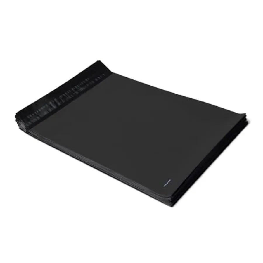 Poly Mailers, Shipping Bags, Self-Sealing Envelopes with Adhesive Strip, Tamper-Resistant, Dirt-Resistant, Black, 10" x 13", 10
Poly Mailers, Shipping Bags, Self-Sealing Envelopes with Adhesive Strip, Tamper-Resistant, Dirt-Resistant, Black, 10" x 13", 10