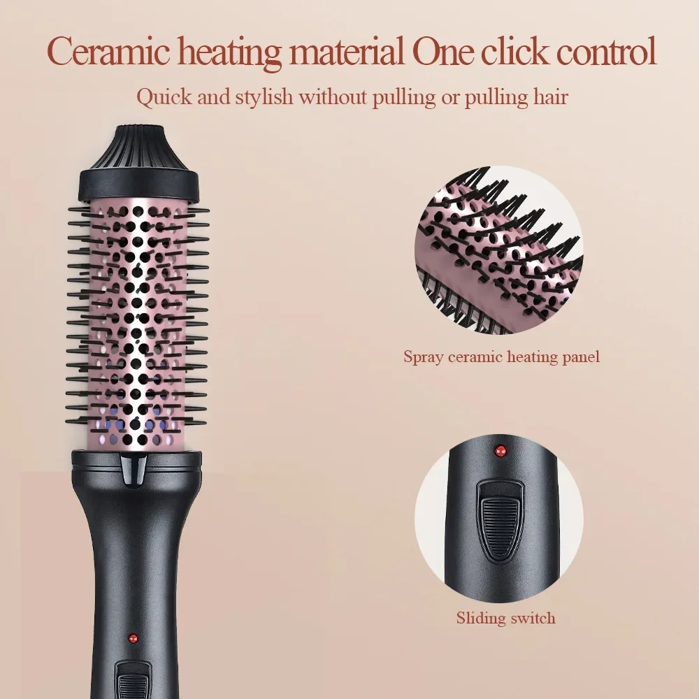 High quality Electric Fluffy Comb Hairdressing Comb Straight Hair Comb Curling Iron Does Not Hurt H air, High Cranial Top Curl
High quality Electric Fluffy Comb Hairdressing Comb Straight Hair Comb Curling Iron Does Not Hurt H air, High Cranial Top Curl