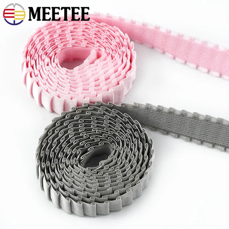 5/10M Meetee 13mm Pleated Elastic Band Stretch Tape Bra Shoulder Strap Underwear Garment Decor Rubber Ribbon Sewing Accessories
5/10M Meetee 13mm Pleated Elastic Band Stretch Tape Bra Shoulder Strap Underwear Garment Decor Rubber Ribbon Sewing Accessories