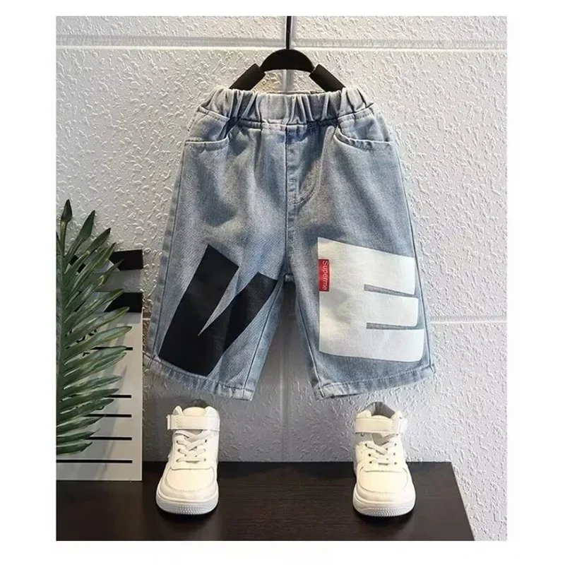 Boy'S Denim Shorts Shorts For Children Baby Spring And Summer Clothing Children'S Casual Shorts For Boy
Boy'S Denim Shorts Shorts For Children Baby Spring And Summer Clothing Children'S Casual Shorts For Boy