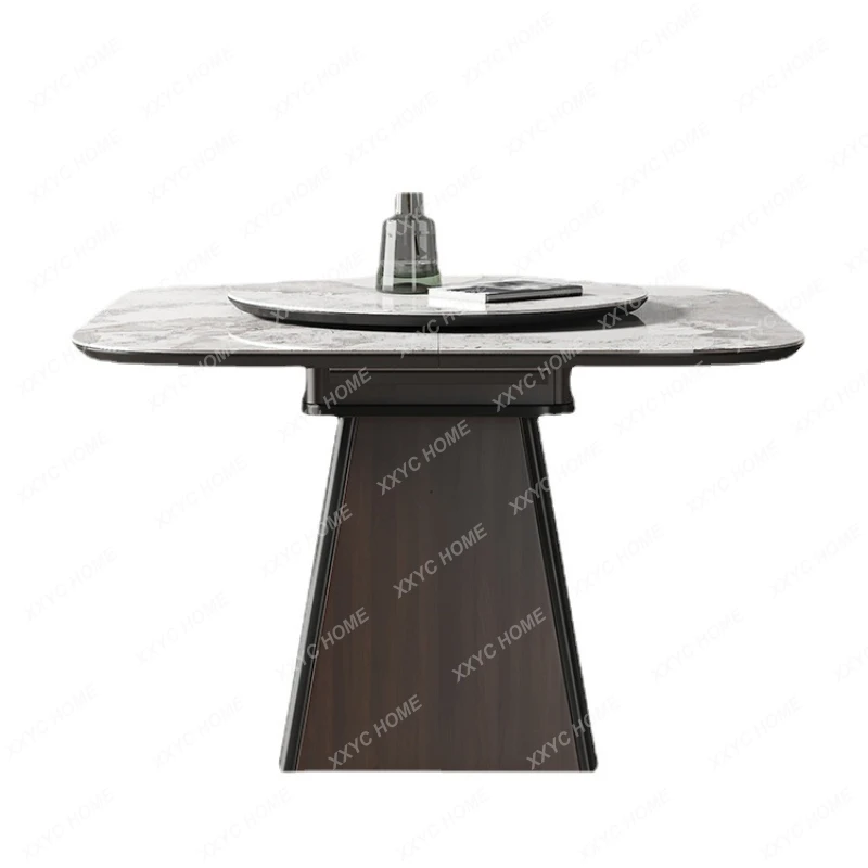 Small Apartment Square and round Dual-Use Solid Wood Stone Plate Dining Table Retractable Rectangular Dining Table
Small Apartment Square and round Dual-Use Solid Wood Stone Plate Dining Table Retractable Rectangular Dining Table