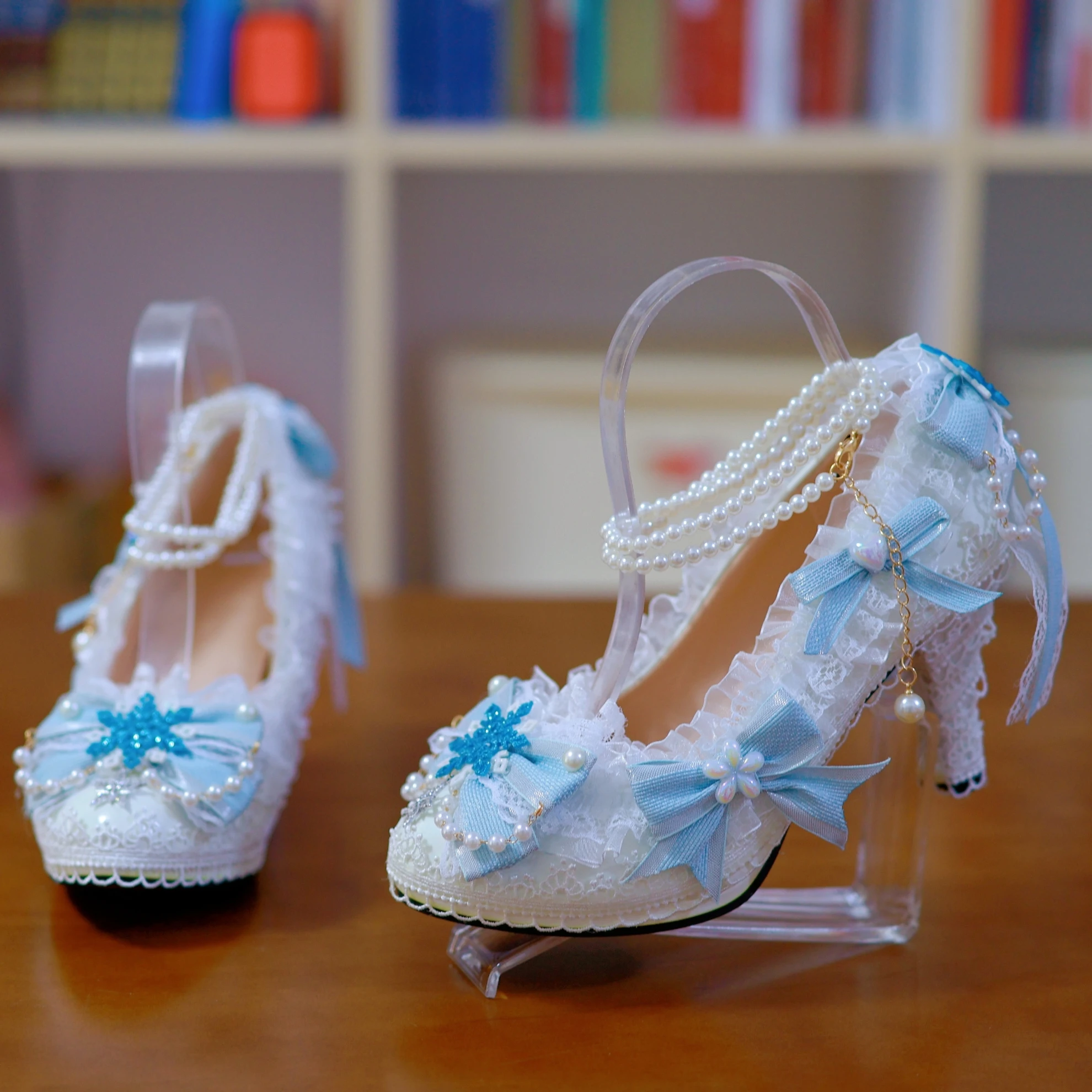 Original Handmade Luo Christmas Lolita Girl High Heels Gorgeous Lolita Round Head Flower Wedding Tea Party Wedding Shoes
Original Handmade Luo Christmas Lolita Girl High Heels Gorgeous Lolita Round Head Flower Wedding Tea Party Wedding Shoes