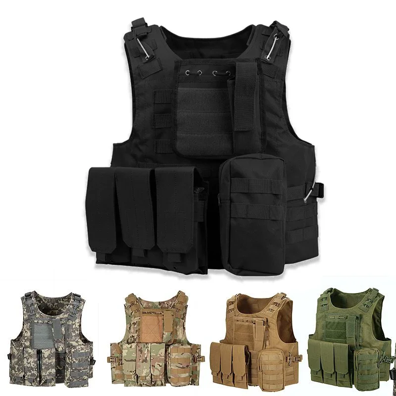 CS hunting Training Protective vest Tactical Vest Air Gun Equipment AccessoriesTactical Board Rack Outdoor
CS hunting Training Protective vest Tactical Vest Air Gun Equipment AccessoriesTactical Board Rack Outdoor