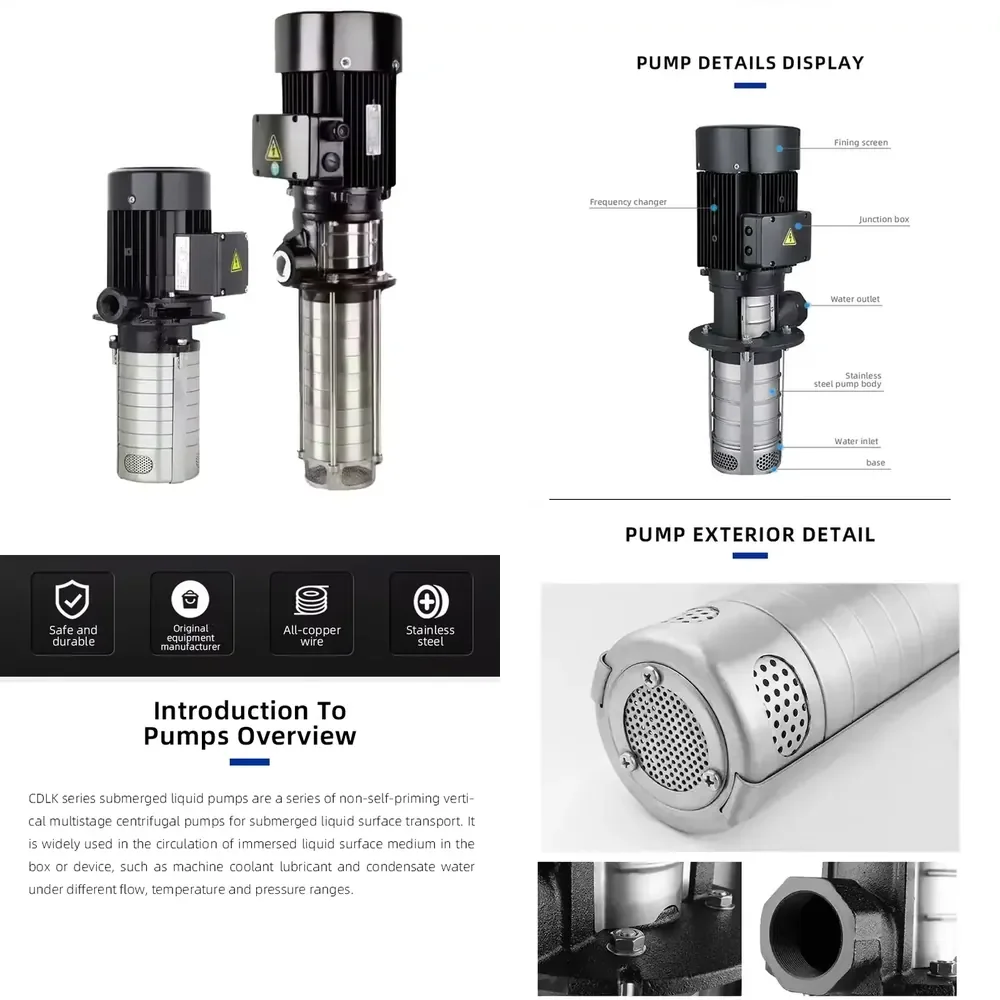 Aikon High Pressure Vertical Inline Multistage Centrifugal Water Pump for Sale
Aikon High Pressure Vertical Inline Multistage Centrifugal Water Pump for Sale